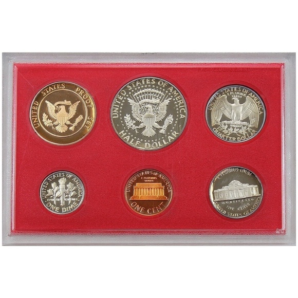 1982-S Proof Set United States US Mint Original Government Packaging Box - Picture 2 of 2